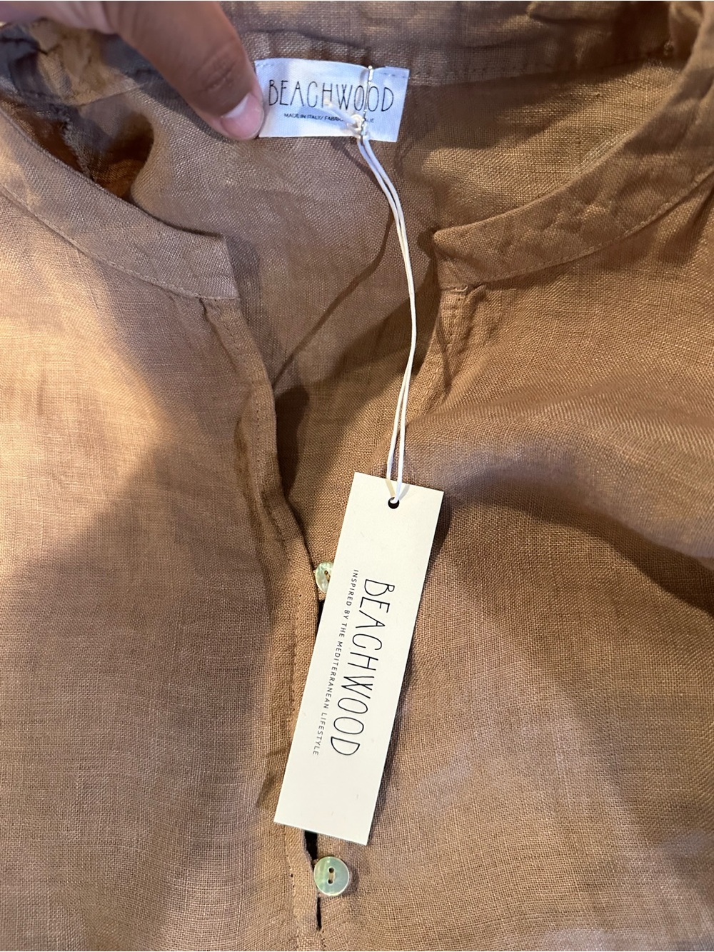 BEACHWOOD BABY THE BELLA DRESS // RYE - Picture 7 of 8